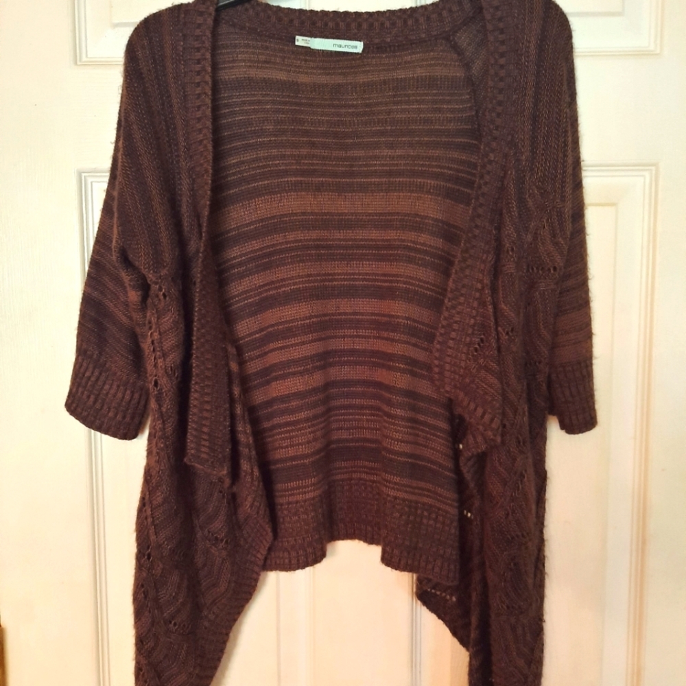 Maurices light brown/dark brown  size S